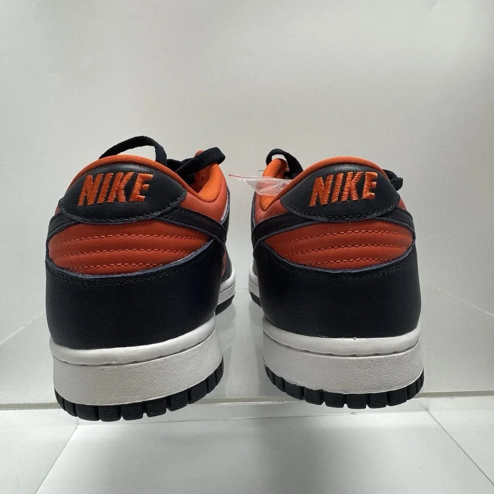 Brand New Nike Dunk Low SP Champ Orange Navy Blue CU1727-800 Men's Size 9
